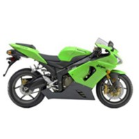 Carene Ninja ZX6R 2005-2006