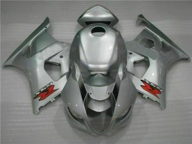 Argento Kits Carenatura Moto Completa GSXR 1000 K3 2003-2004