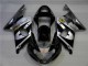 Argento Nero Carene Moto GSXR 1000 K1 2000-2002