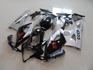 Argento Nero Carene Moto GSXR 1000 K5 2005-2006