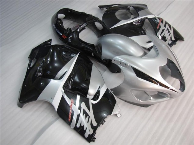 Argento Nero Carene Moto GSXR 1300 Hayabusa 1996-2007