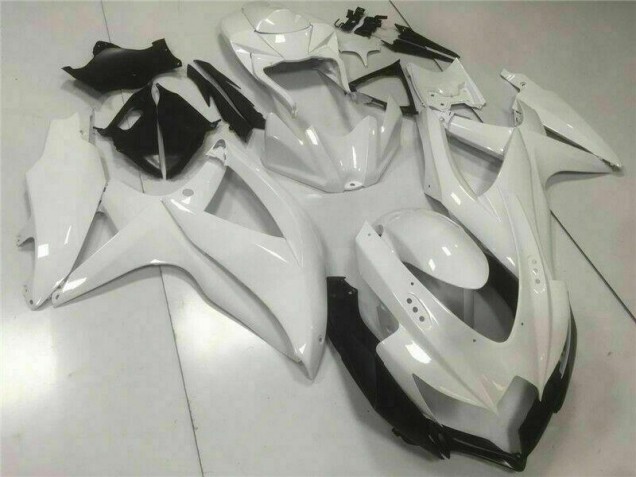 Bianco ABS Kit Carenatura Moto GSXR 600 / 750 K8 2008-2010