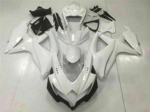 Bianco ABS Kit Carenatura Moto GSXR 600 / 750 K8 2008-2010