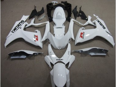 Bianco ABS Kit Carenatura Moto GSXR 600 K6 2006-2007