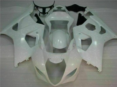 Bianco ABS Moto Plastica & Carene GSXR 1000 K3 2003-2004