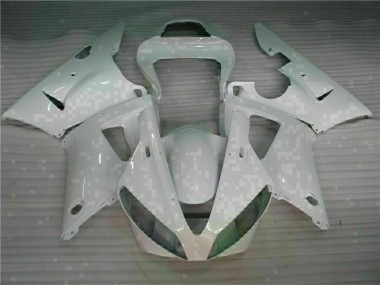 Bianco ABS Plastica Moto & Carenatura Moto R1 2000-2001