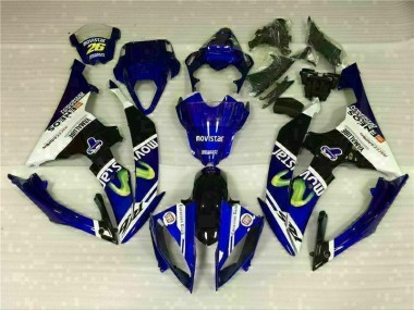 Bianco Blu ABS Kit Carenatura Moto R6 2008-2016