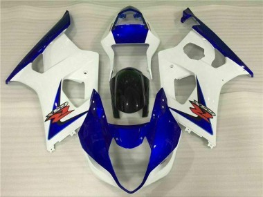 Bianco Blu Carene Moto GSXR 1000 K3 2003-2004