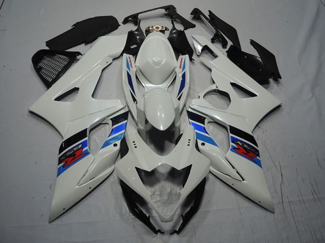 Bianco Blu Carene Moto GSXR 1000 K7 2007-2008