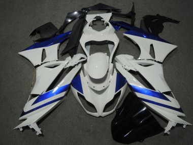 Bianco Blu Carene Moto ZX6R 2009-2012