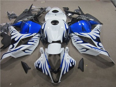 Bianco Blu Fiamma Carene Moto CBR 600 RR 2009-2012