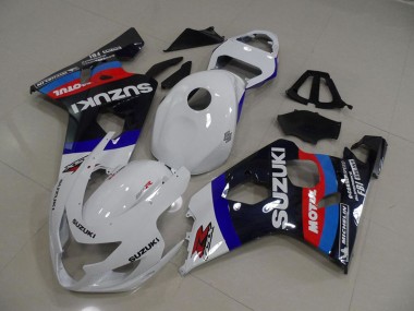 Bianco Blu Motul Carene Moto GSXR 750 K4 2004-2005