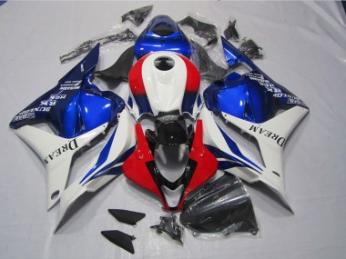 Bianco Blu Rosso DREAM Kits Carenatura Moto CBR 600 RR 2009-2012