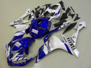 Bianco Blu Tri Colour Carene Moto R1 2007-2008