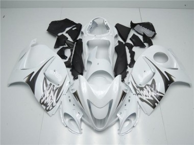 Bianco Carene Moto GSXR 1300 Hayabusa 2008-2019