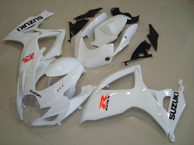 Bianco Carene Moto GSXR 750 K6 2006-2007