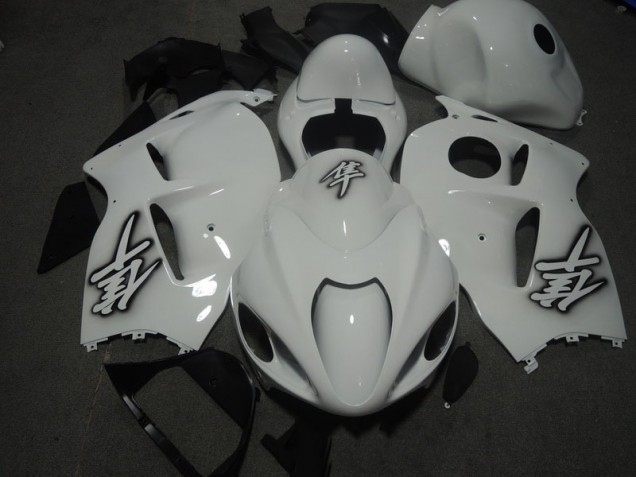 Bianco Kit Carenatura Moto GSXR 1300 Hayabusa 1996-2007