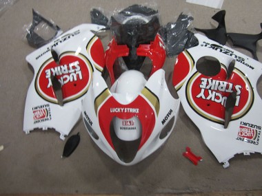 Bianco Lucky Strike Motul Carene Moto GSXR 1300 Hayabusa 1996-2007