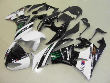 Bianco Monster Carene Moto ZX6R 2009-2012