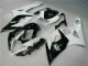 Bianco Nero ABS Kit Carenatura Moto GSXR 1000 K5 2005-2006