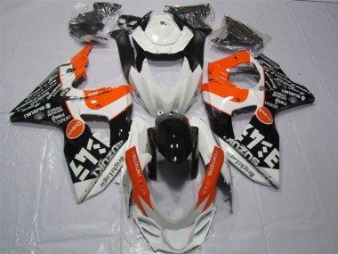 Bianco Nero Arancia Bright Logic Carene Moto GSXR 1000 K9 2009-2016