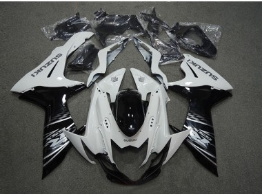 Bianco Nero Carene Moto GSXR 600 K11 2011-2024