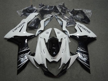 Bianco Nero Carene Moto & Plastica Moto GSXR 750 K11 2011-2024