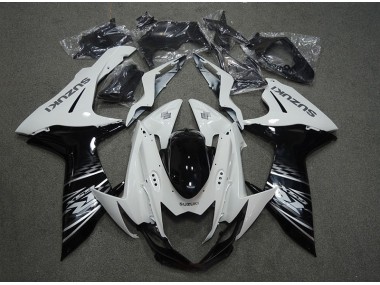 Bianco Nero Carene Moto & Plastica Moto GSXR 750 K11 2011-2024