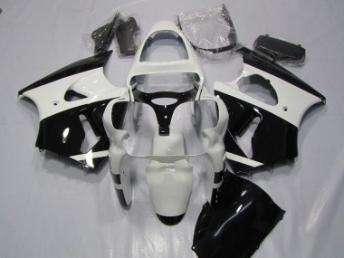 Bianco Nero Carene Moto ZX6R 2000-2002