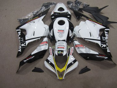 Bianco Nero DENSO RIZOMA Carene Moto CBR 600 RR 2009-2012