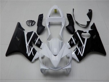 Bianco Nero Kit Carena Moto & Plastica Moto CBR 600 F4i 2001-2003