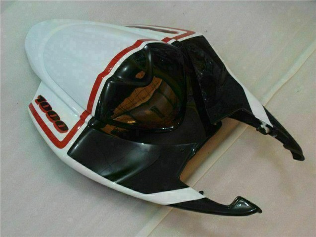 Bianco Nero Kit Carene Moto GSXR 1000 K5 2005-2006