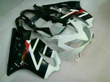 Bianco Nero Kits Carene Moto CBR 600 F4i 2001-2003