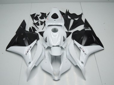 Bianco Nero Opaco Carene Moto CBR 600 RR 2009-2012