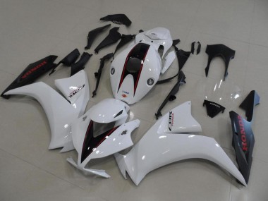 Bianco & Nero Opaco Stile OEM Carene Moto CBR 1000 RR 2012-2016