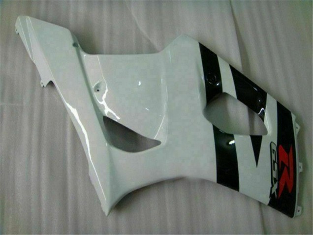 Bianco Nero Plastica Moto GSXR 1000 K3 2003-2004