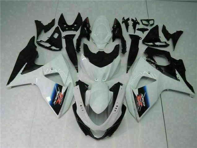 Bianco Nero Plastica Moto GSXR 1000 K9 2009-2016