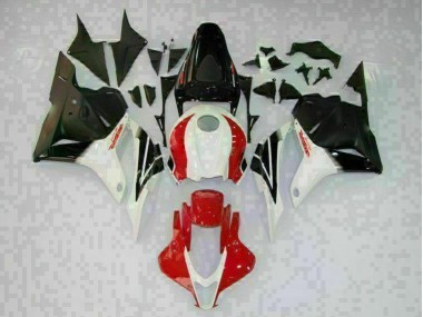 Bianco Nero Rosso Carene Moto CBR 600 RR 2009-2012