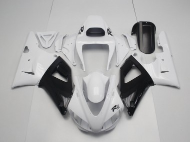 Bianco Perla Nero Carene Moto R1 1998-1999