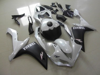 Bianco Perla Nero Opaco Carene Moto R1 2007-2008