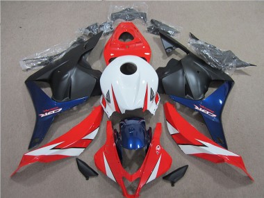 Bianco Rosso Blu Carene Moto CBR 600 RR 2009-2012