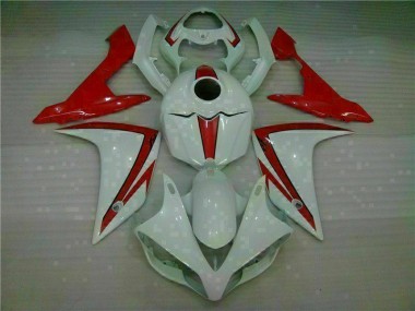 Bianco Rosso Carene Moto R1 2007-2008