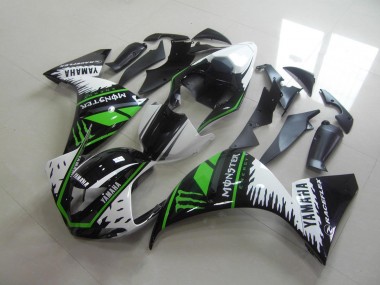 Bianco Verde Monster Carene Moto R1 2012-2014