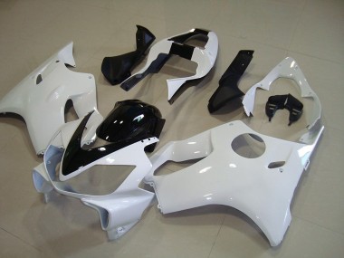 Bianco con Nero Banda Carene Moto CBR 600 F4i 2001-2003