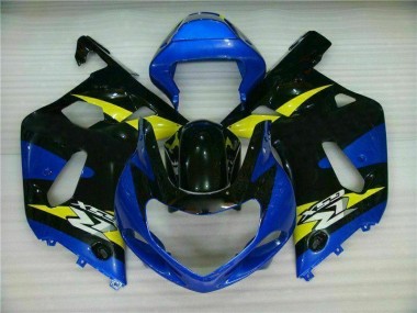 Blu ABS Moto Plastica & Carene GSXR 600 / 750 K1 K2 K3 2001-2003