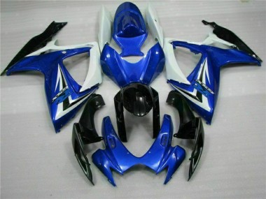 Blu ABS Moto Plastica & Carene GSXR 600 / 750 K6 2006-2007