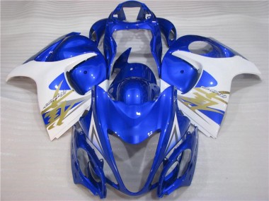 Blu Bianco ABS Kit Carenatura Moto GSXR 1300 Hayabusa 2008-2019