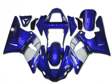 Blu Bianco ABS Kits Carena Moto R1 2000-2001