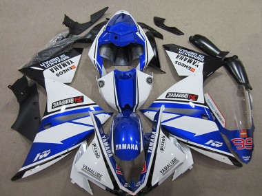 Blu Bianco ABS Kits Carena Moto R1 2012-2014