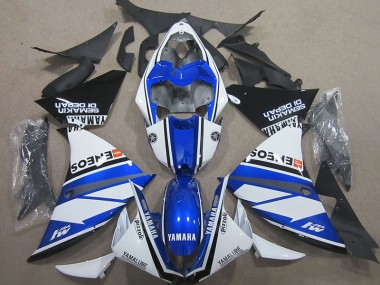 Blu Bianco Blu Bianco ENEOS Carene Moto R1 2000-2001